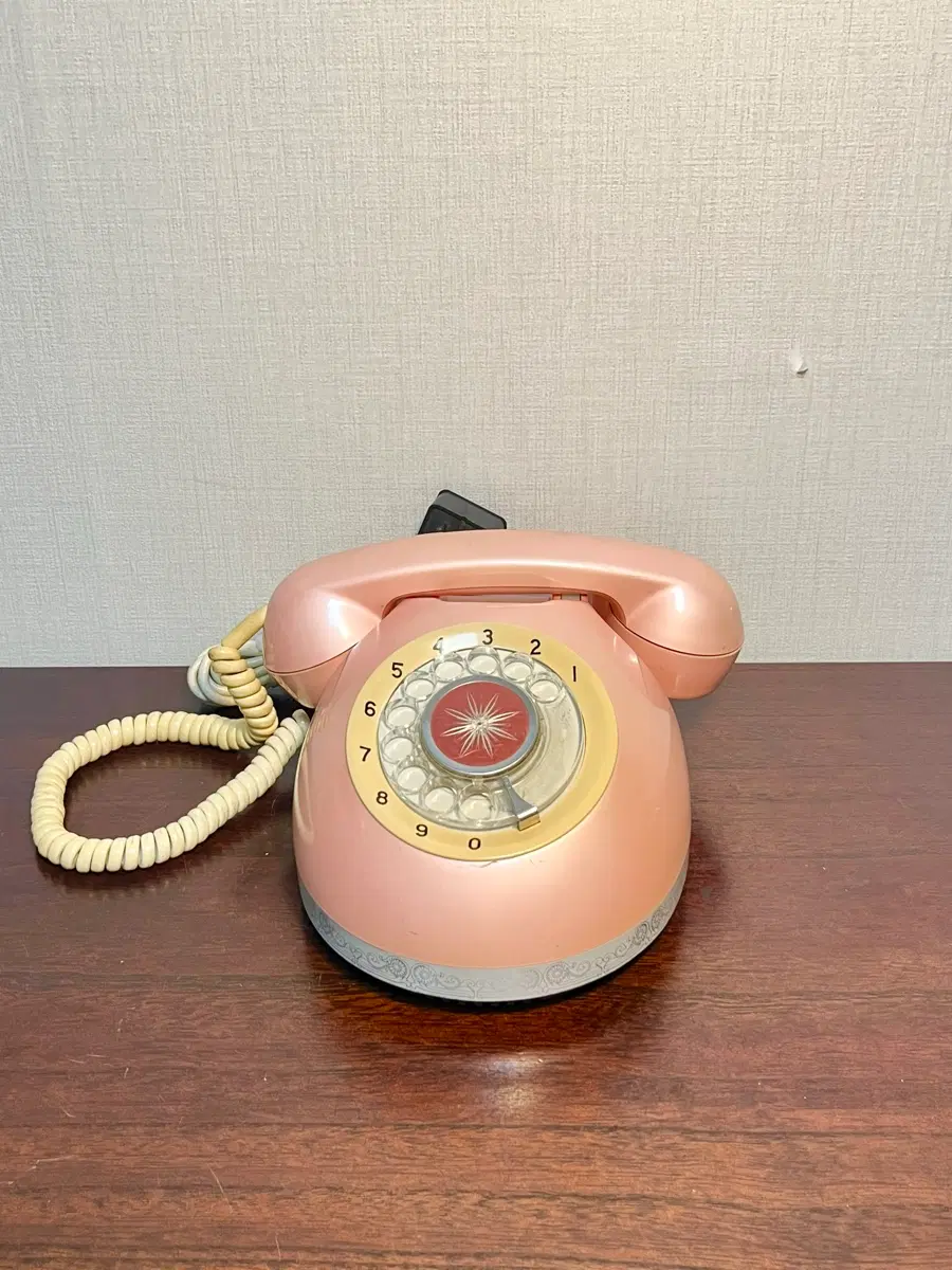 1984년 타무라전기 빈티지 다이얼 전화기