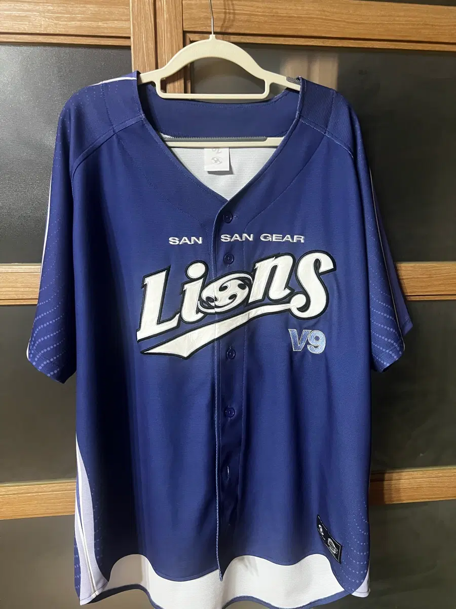삼성라이온즈 산산기어 콜라보 유니폼 XL