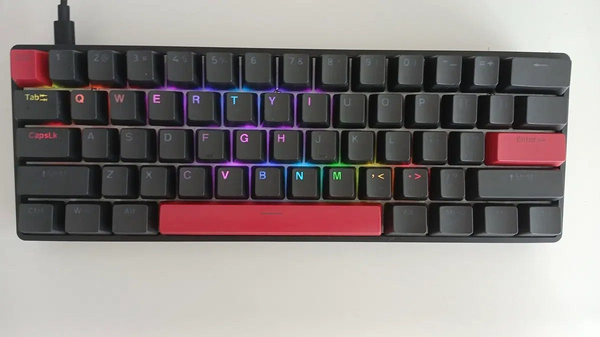 DrunkDeer G60 래피드트리거 자석축 키보드