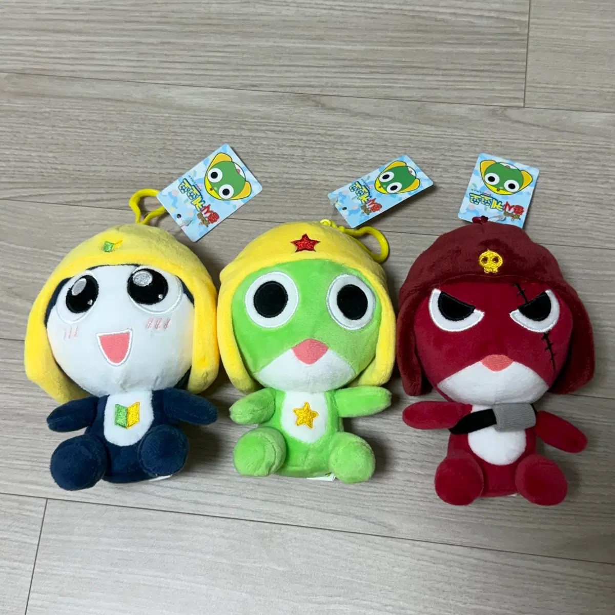 케로로 중사 인형 3종 세트