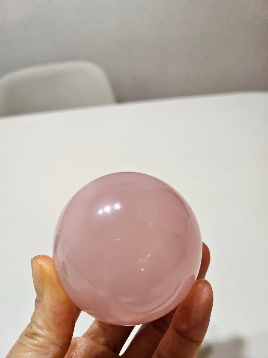 로즈쿼츠 장미수정 크리스탈볼 천연석 구