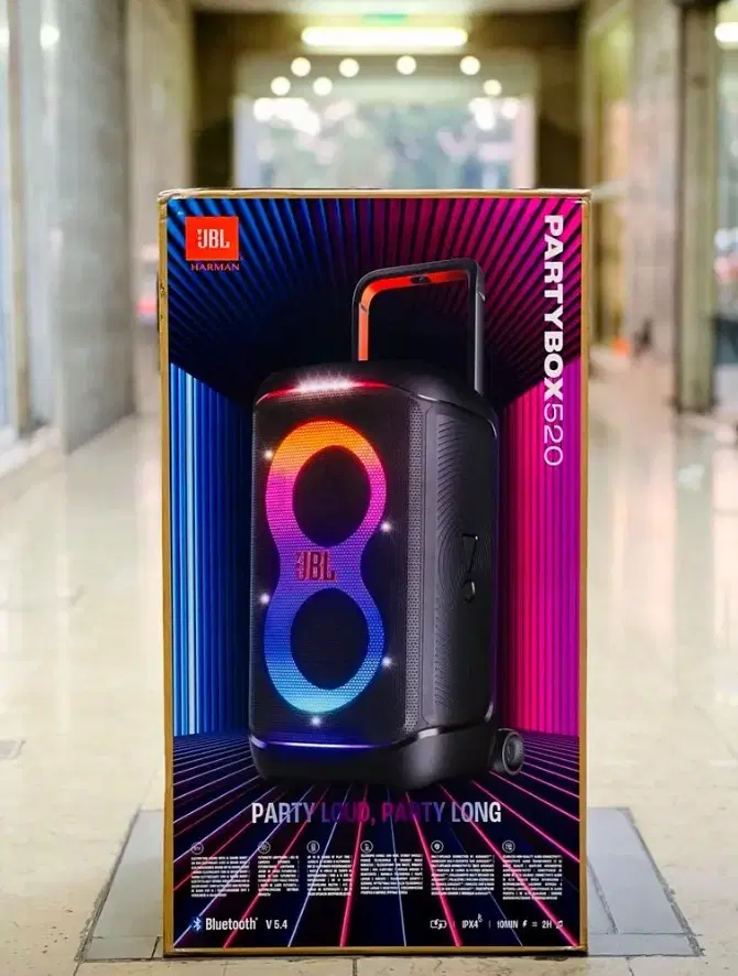 JBL 파티박스520 미개봉 새상품 삼성정품