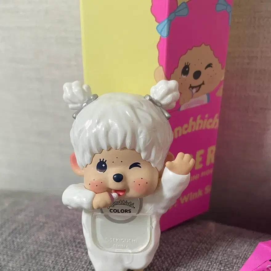 최저가 몬치치 히퍼 컬러즈 윙크 펄화이트 시크릿 가격내림x