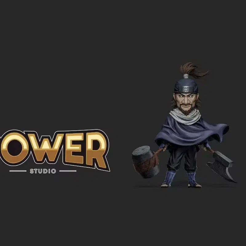 POWER 아케비노 지닌 레진 월콜 나루토 레진 피규어
