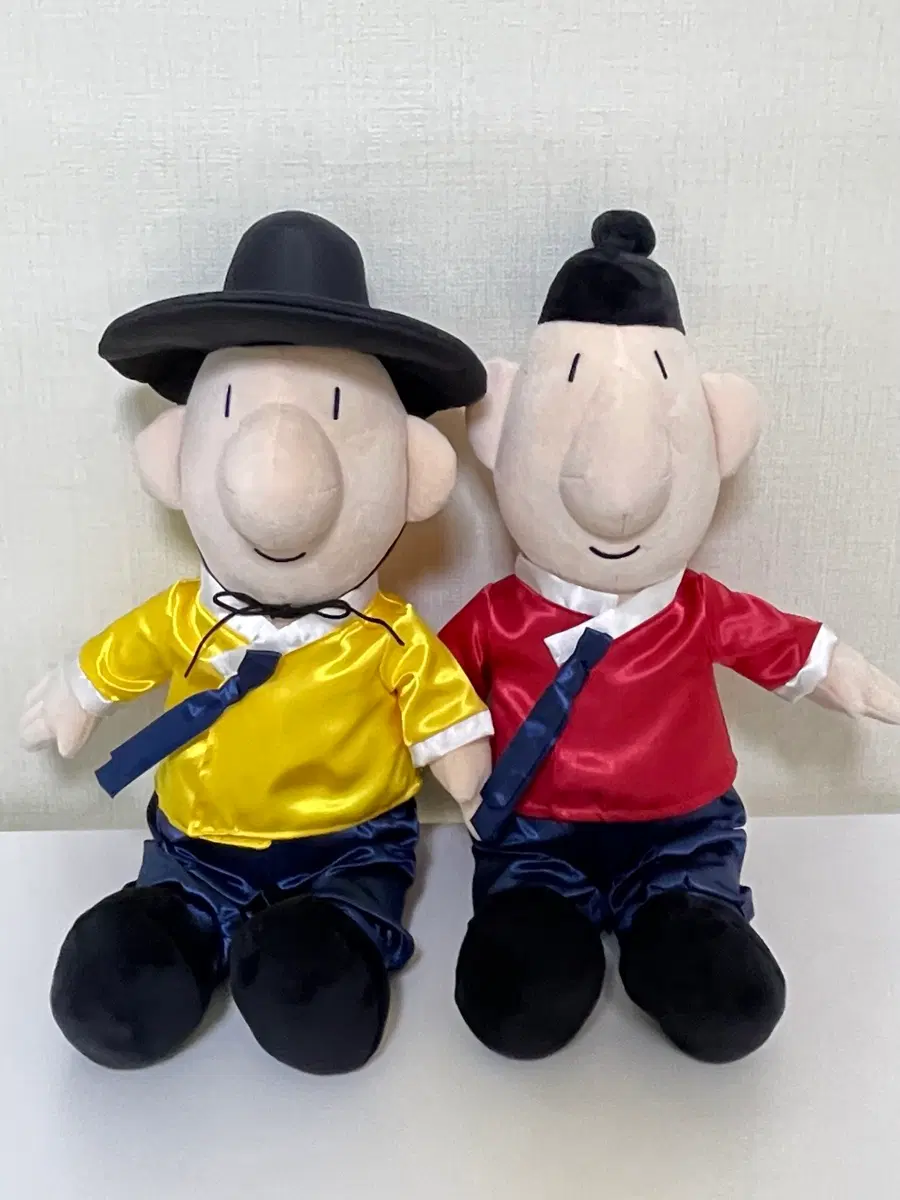 패트와 매트 한복 컬렉션 40cm 인형 일괄