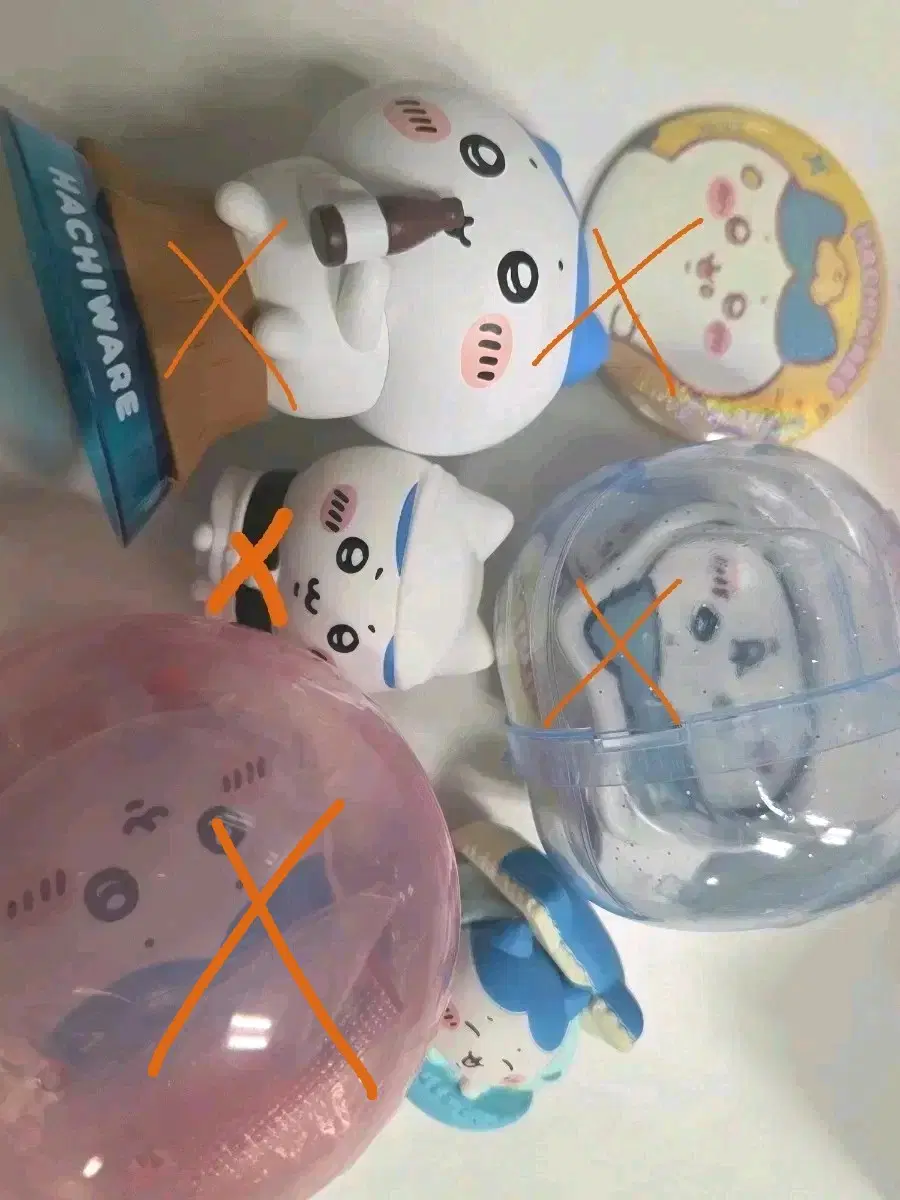 하치와레 데이즈,종지,가면,소프비,캔뱃지,피규어