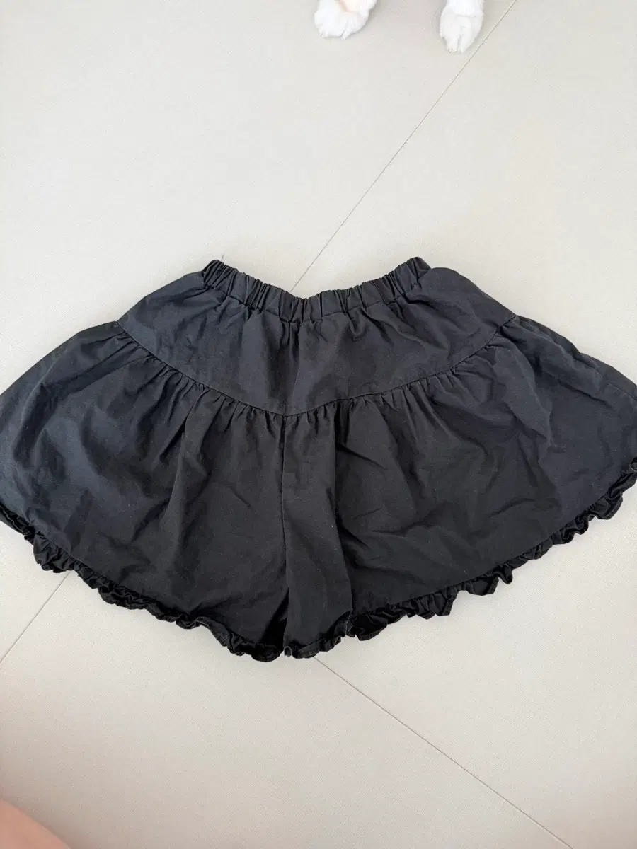 블랙 치마바지