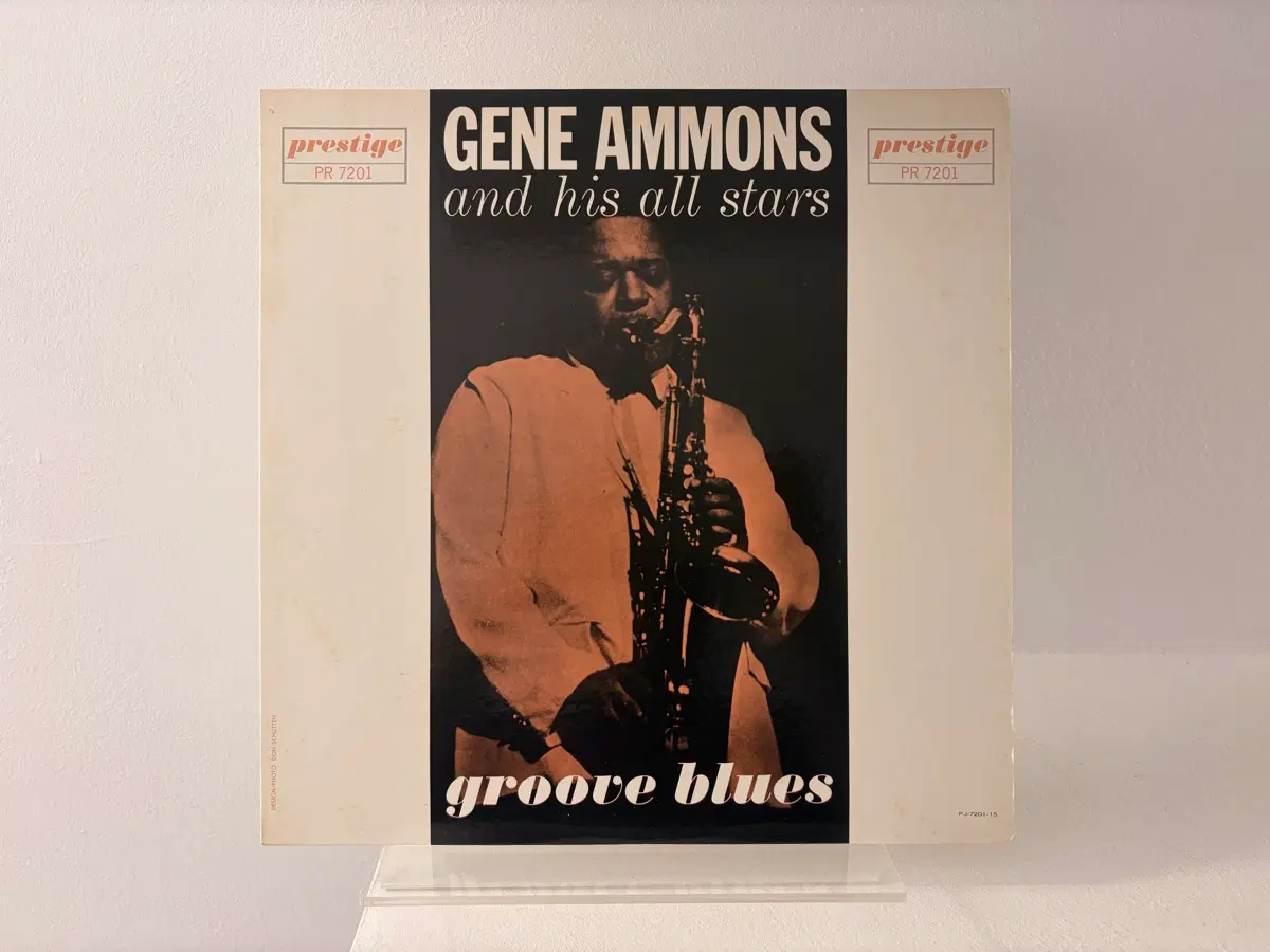진 아몬스 Groove Blues LP 재즈 레코드 Gene Ammons