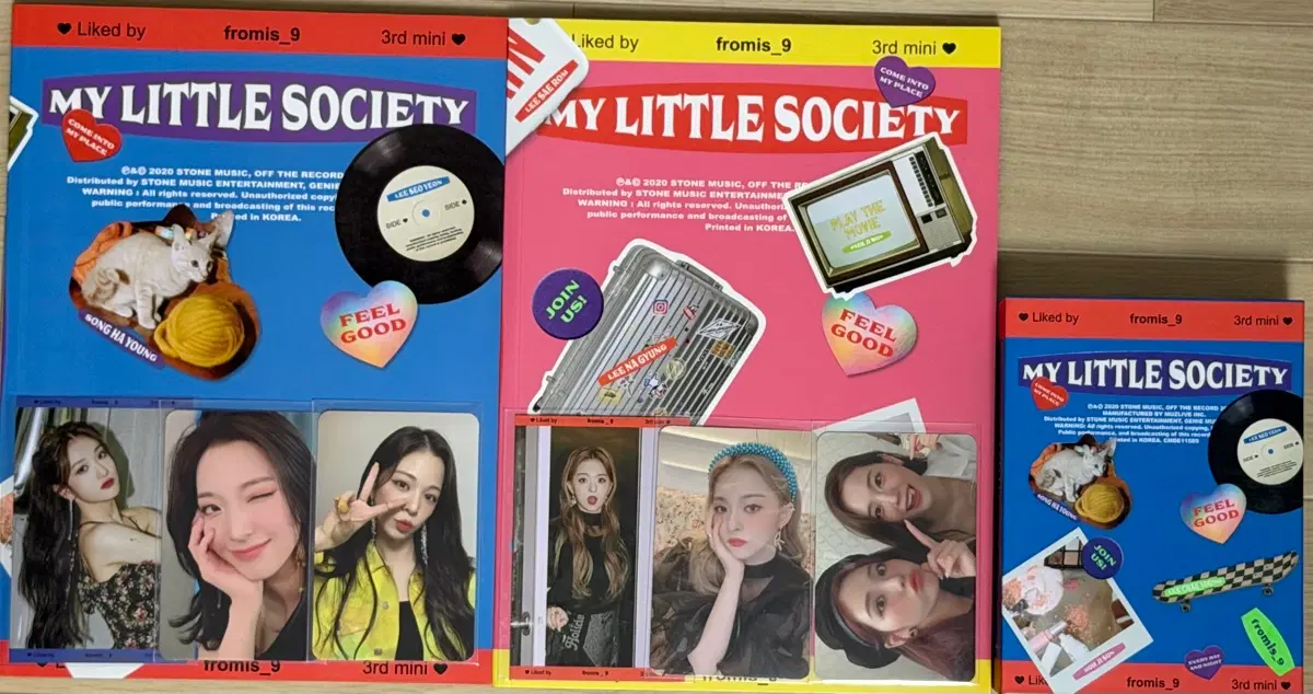 프로미스나인 필굿 마리소 MY LITTLE SOCIETY 포토북 + 키노