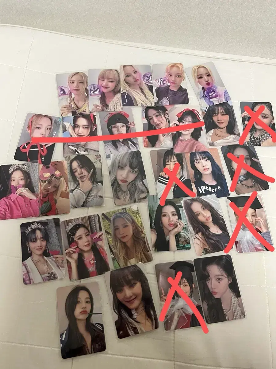 아이들 포카 교환 및 판매