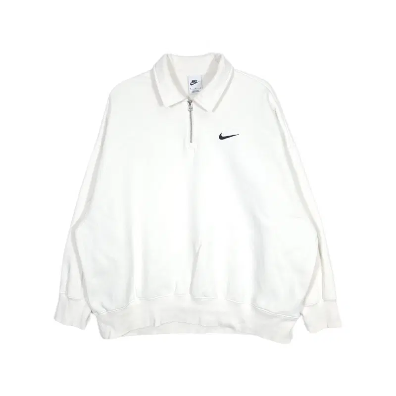 NIKE 카라 하프집업 스웨트셔츠 M