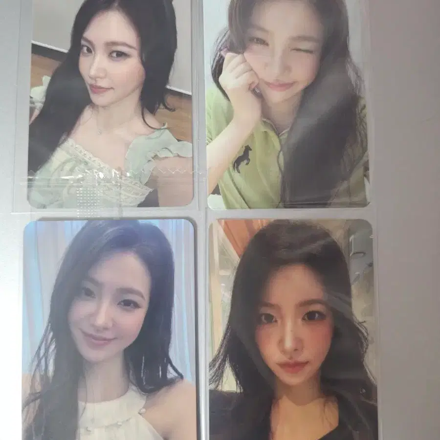 레드벨벳 예리 서핀보이 팬싸 포카 세트