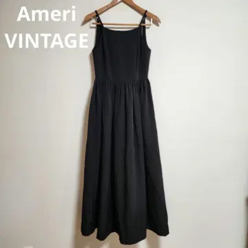 Ameri VINTAGE / MEDI PEARL STRAP DRESS M