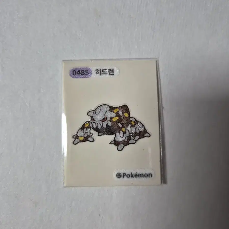 포켓몬스터 0485 히드런 포켓몬빵 띠부띠부씰 스티커