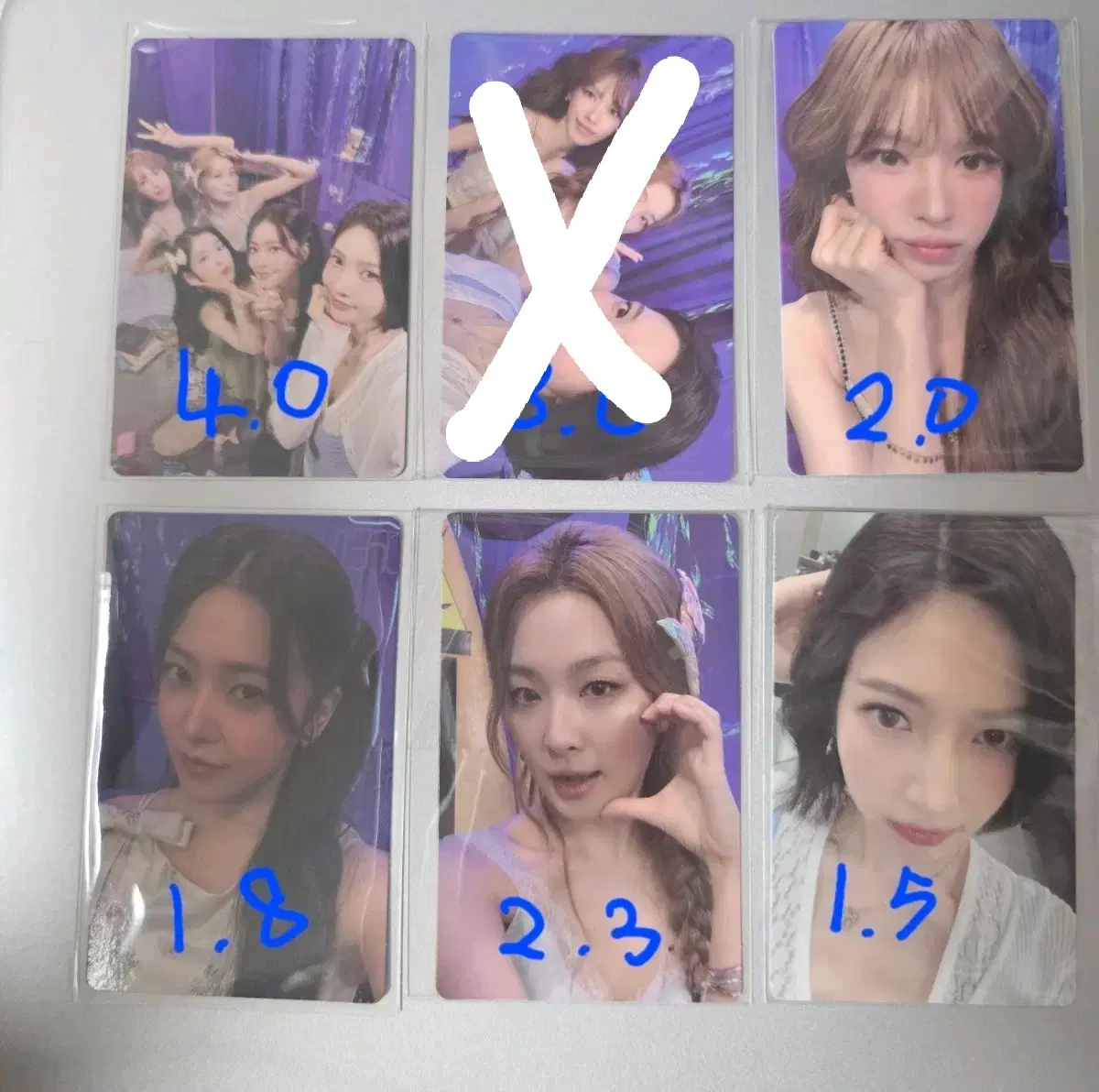 레드벨벳 서핀보이 언박싱 포카