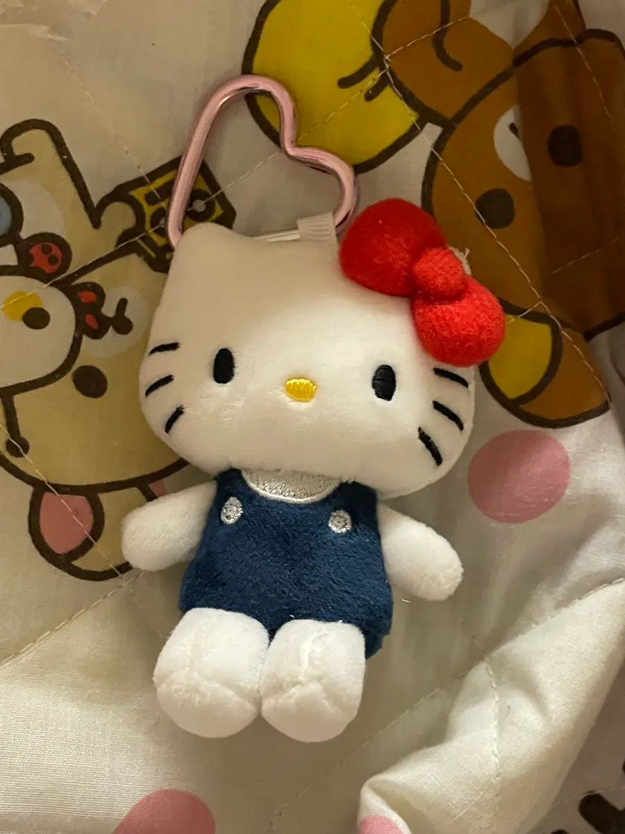 헬로키티 인형 키링