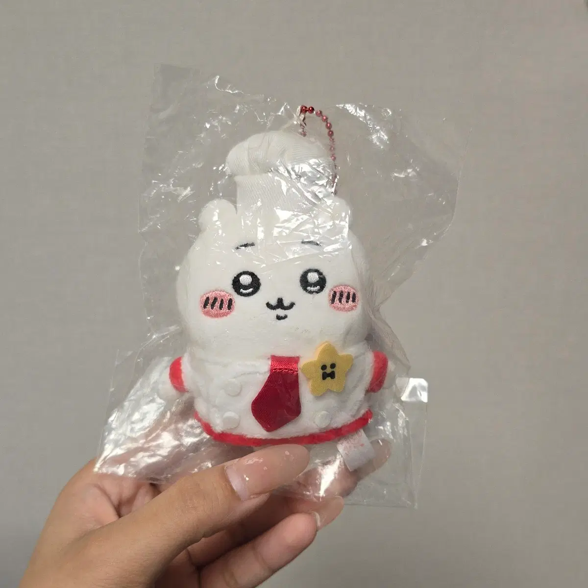 치이카와 레스토랑 주방장 요리사 마스코트 인형 키링
