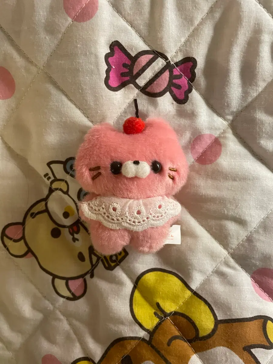 디저트 고양이 체리 인형