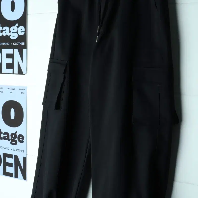 (XL-2XL) 라퍼지스토어 카고팬츠 바지 블랙 고프코어-P10808