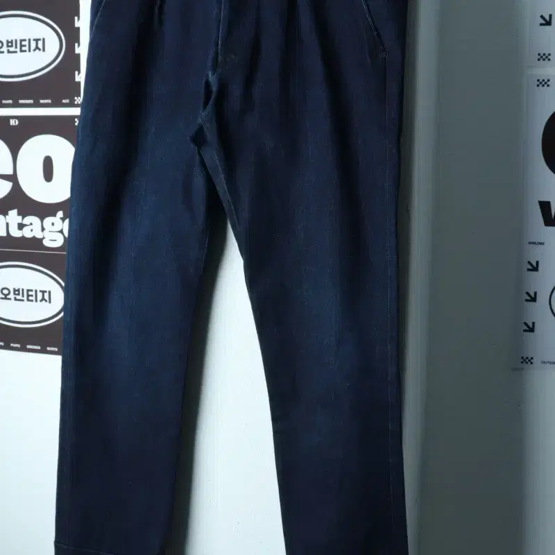 (L) 브랜드빈티지 청바지 데님 일자핏 생지 아메카지-P10866