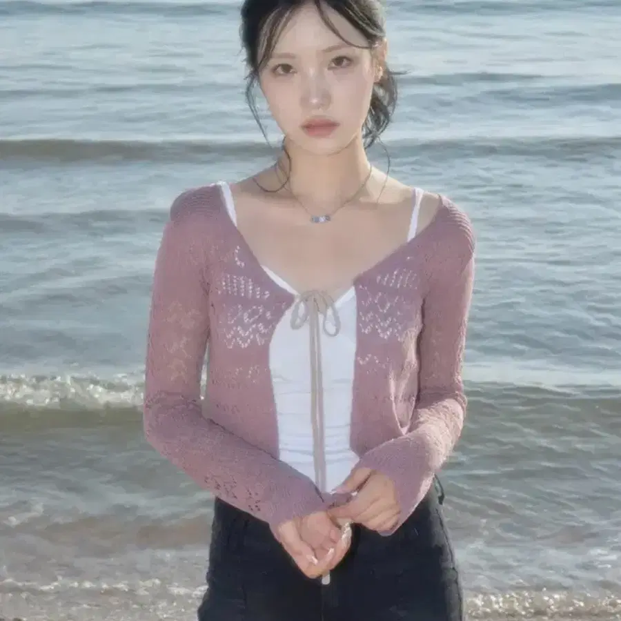 애즈온 헤이비 가디건 + 애즈온 검정 가디건 새상품