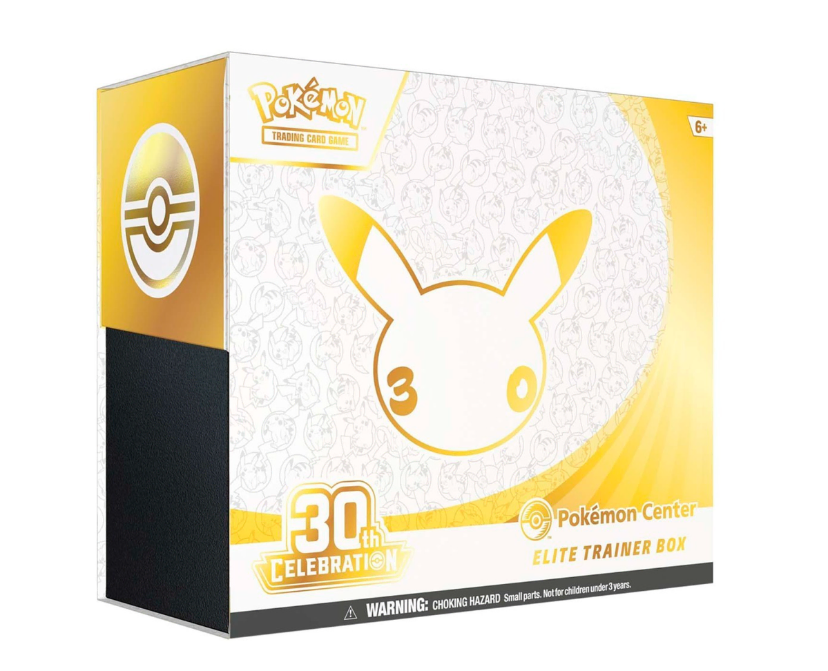 포켓몬스터 30주년: 셀레브레이션 Pokemon Center 엘리트 트레이너 박스