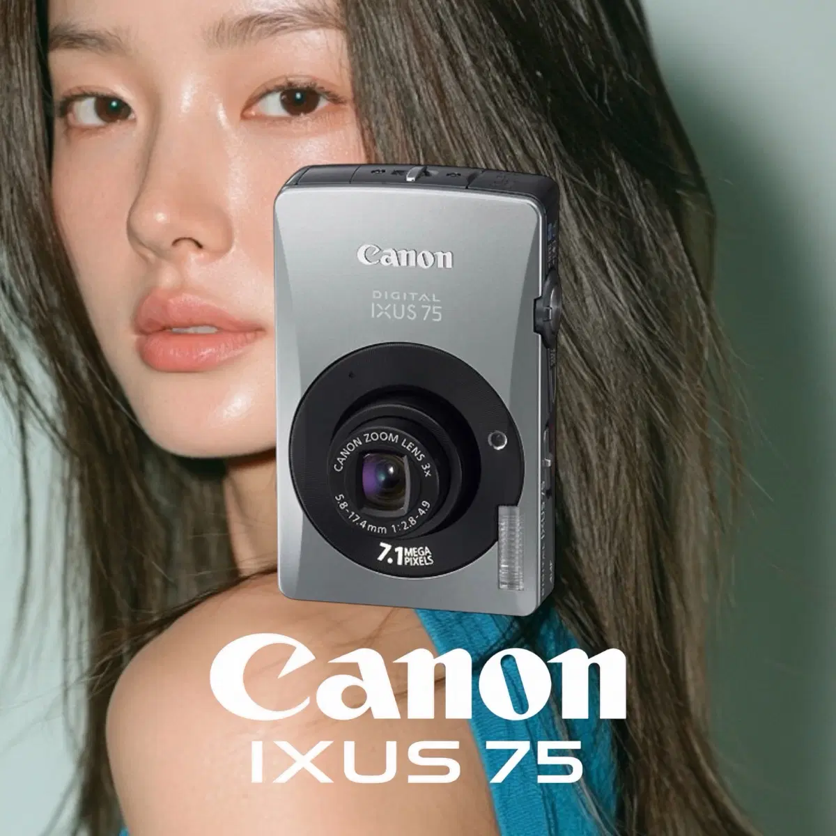 A급)캐논 익서스 75 (CANON IXUS 75)빈티지 디카