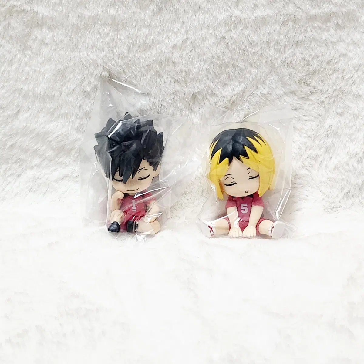 [미개봉] 하이큐 어깨쿵 가챠 켄마 쿠로오 일괄 네코마