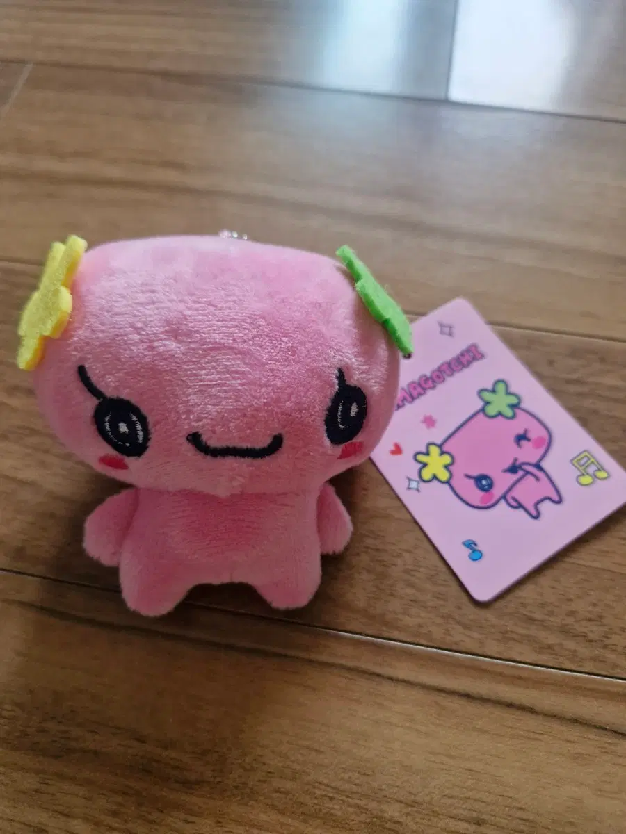 다마고치 인형키링 플라워치