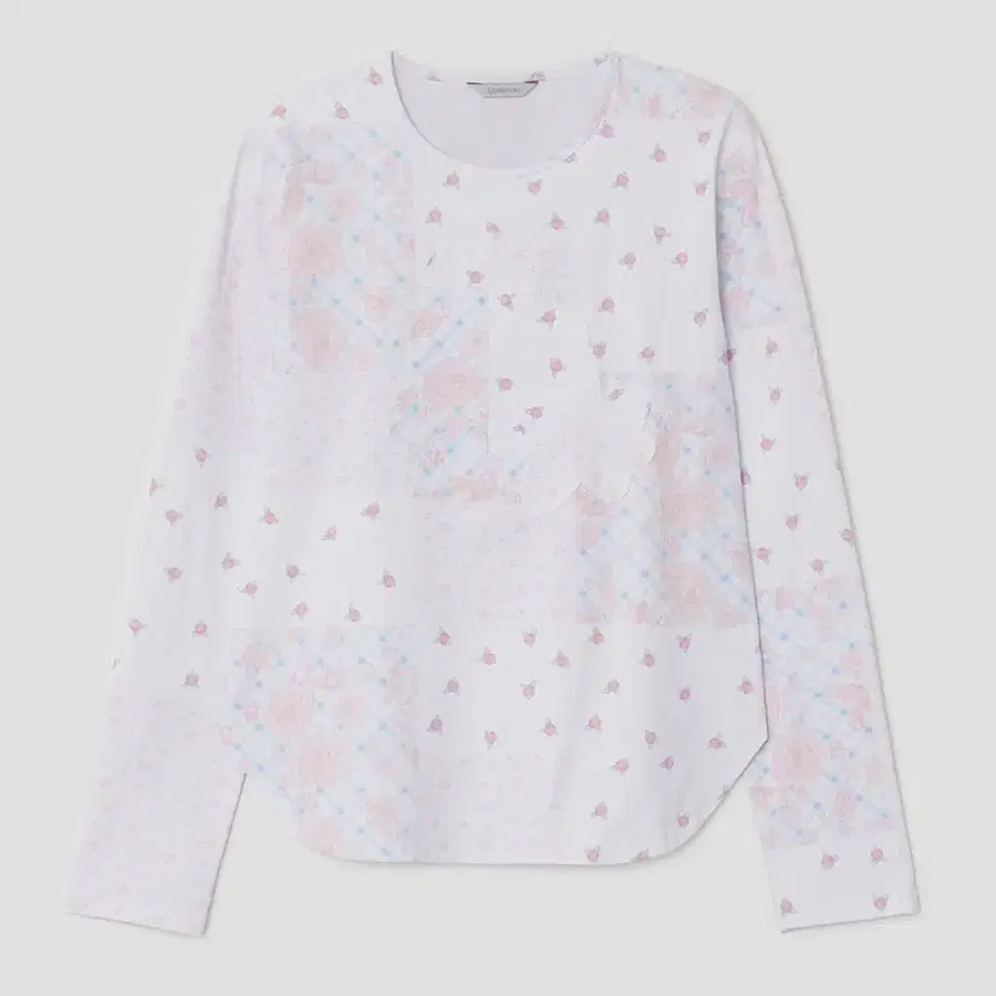 타입서비스 flower applique curve top