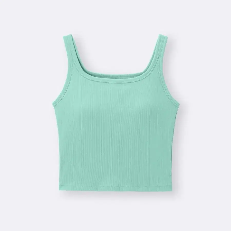 GU 민트 그린 브라탑 나시 탱크탑 XL