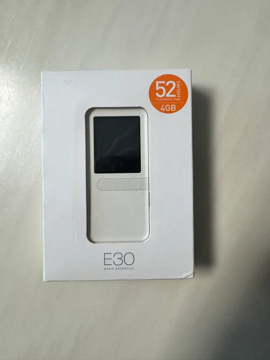 아이리버 E30 MP3 플레이어 4GB