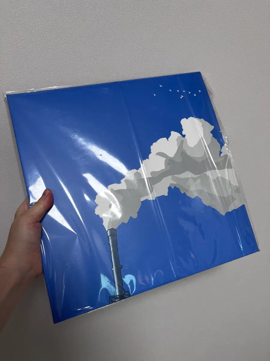 파란노을 lp 개봉