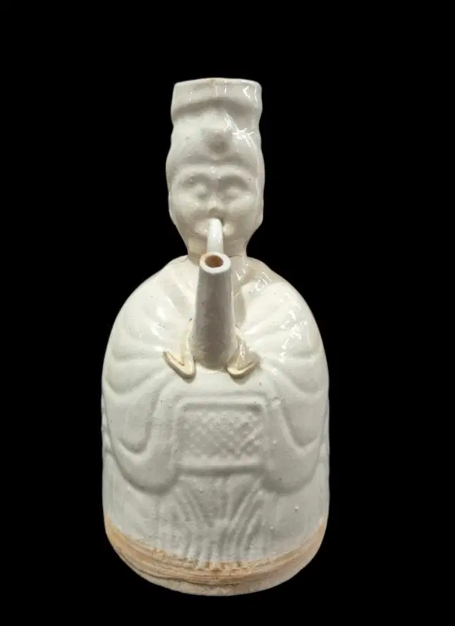 중국도자기 송백자주자