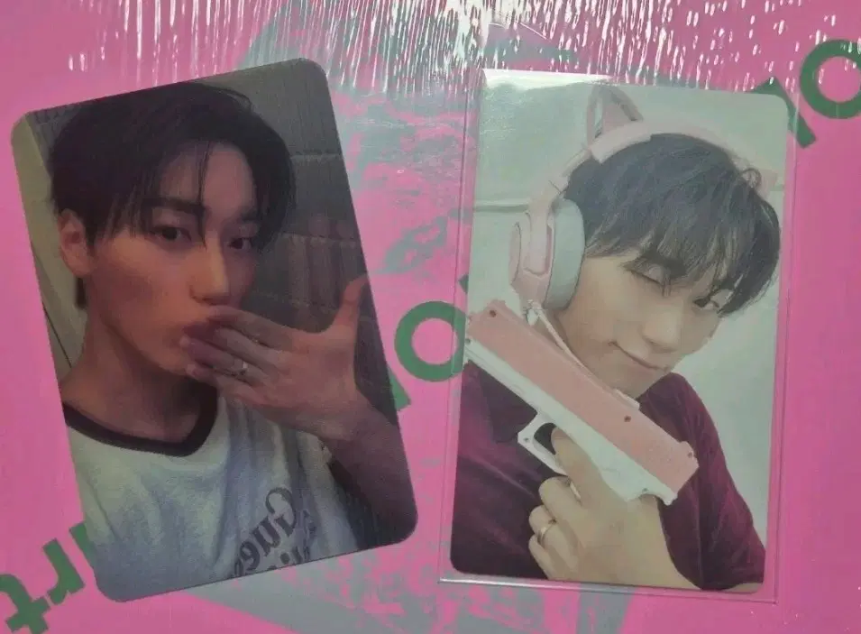 에이티즈 산 렌티큘러+고양이요원