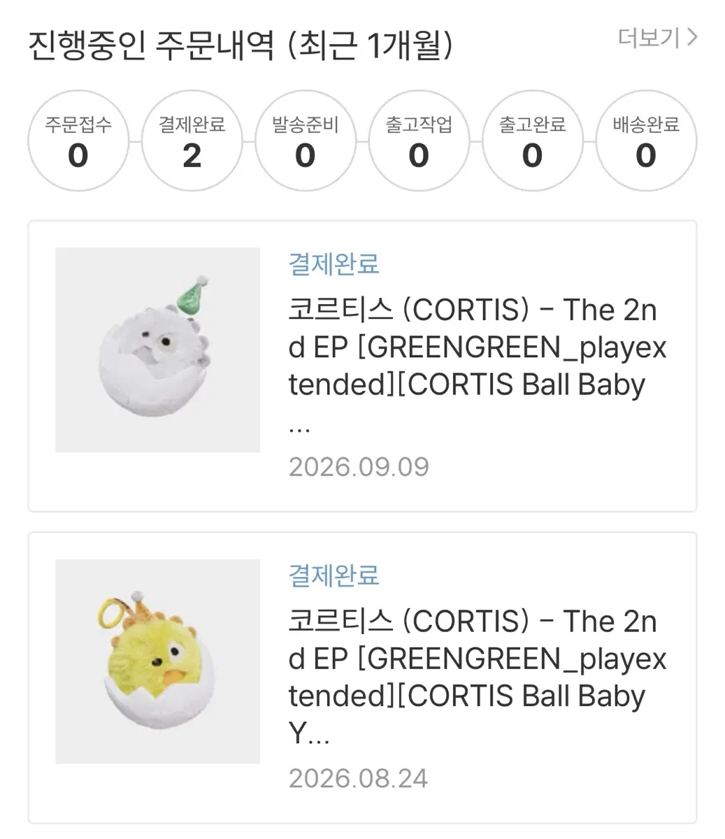 코르티스볼 화이트