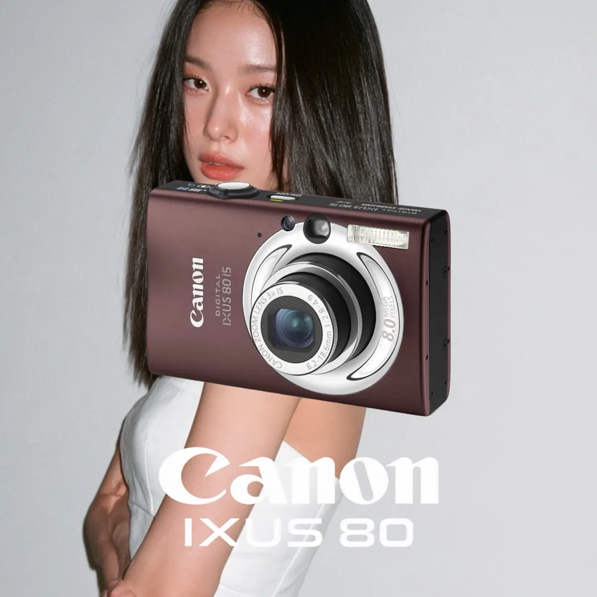 캐논 익서스 80 Brown (CANON IXUS 80) 빈티지 디카