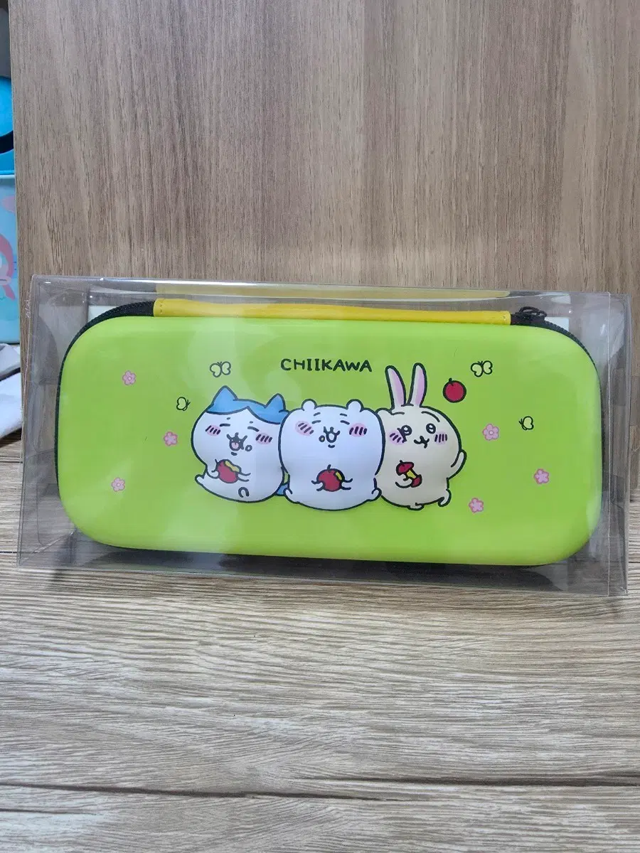 치이카와 파우치 그린 필통