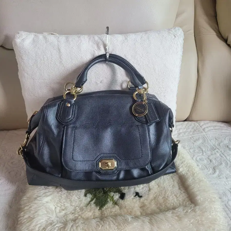 코치 크리스틴 가죽 사첼(Coach Kristin Leather Satchel