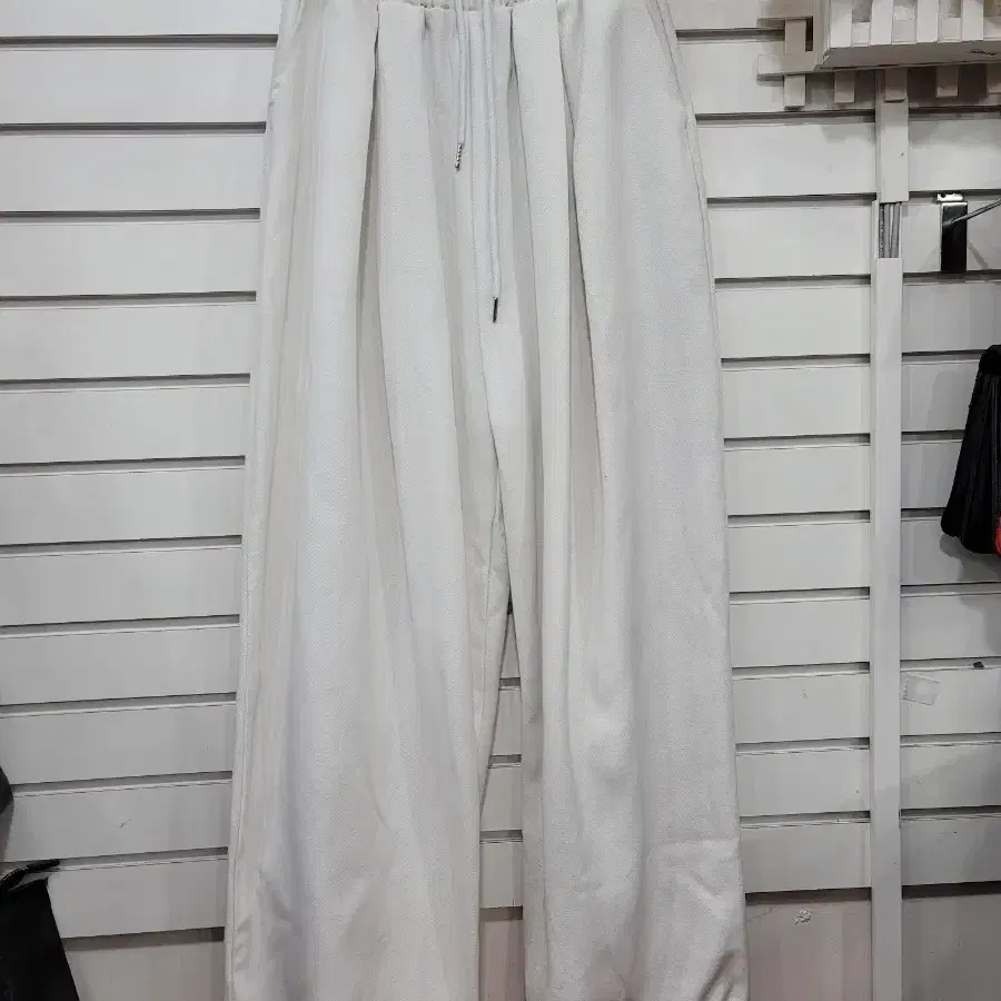 SOFT COTTON화이트 와이드 팬츠