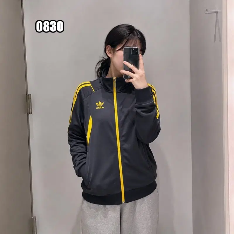 L 아디다스 오리지널스 빈티지 유로파 트랙탑 져지