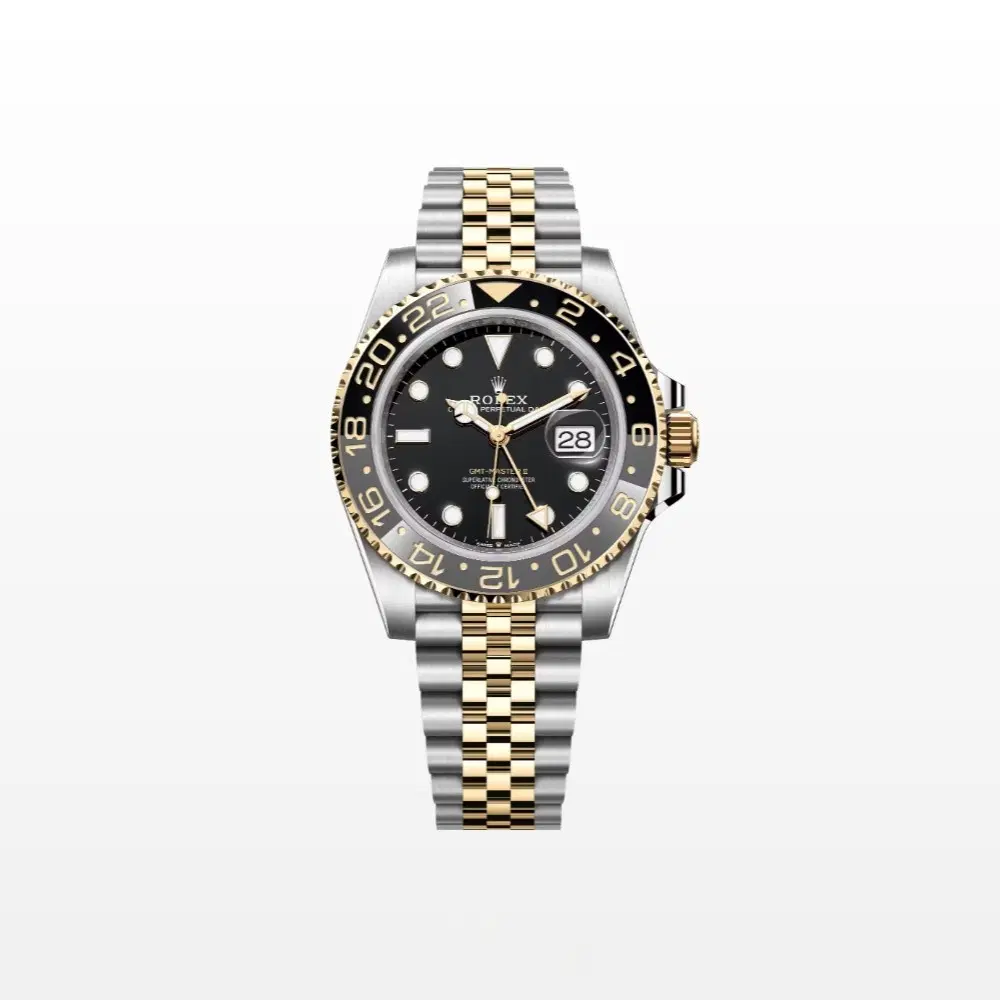 새상품] 롤렉스 GMT 마스터2 40mm 검판 콤비 126713GRNR