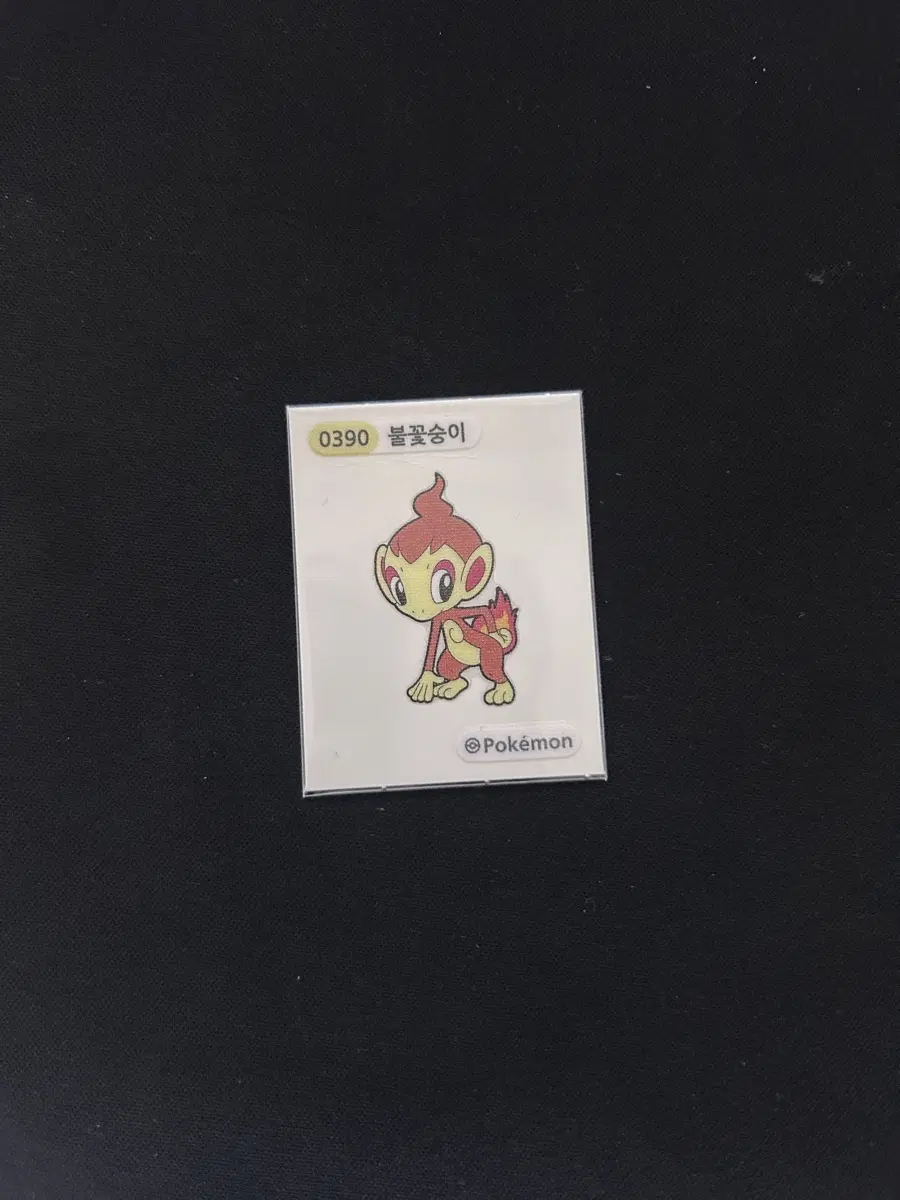 2023년 포켓몬 뉴 띠부씰 0390 불꽃숭이 판매합니다