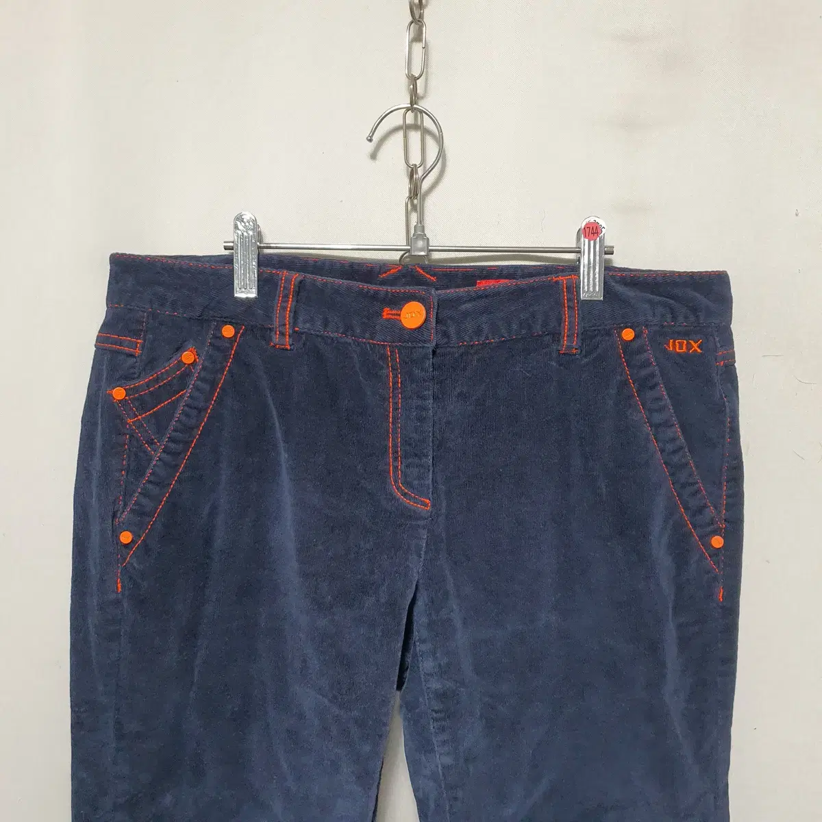 1744) JDX 여성 코듀로이 골프바지 76