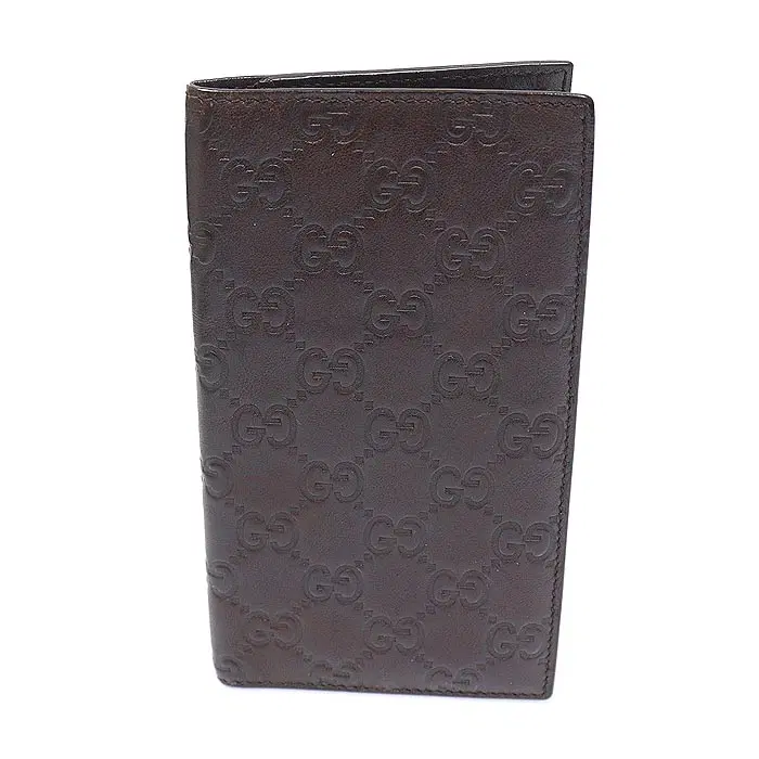Gucci(구찌) 224183 브라운 GG로고 씨마 레더 장지갑 MUJ40575GU