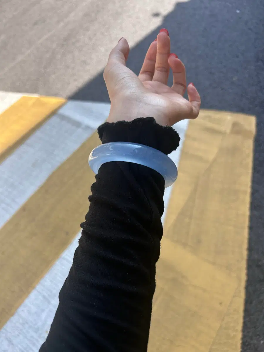 몽환적인 옥팔찌 악세사리