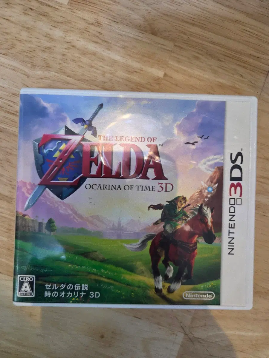 젤다의 전설 시간의 오카리나 3DS 닌텐도 일판 한글x