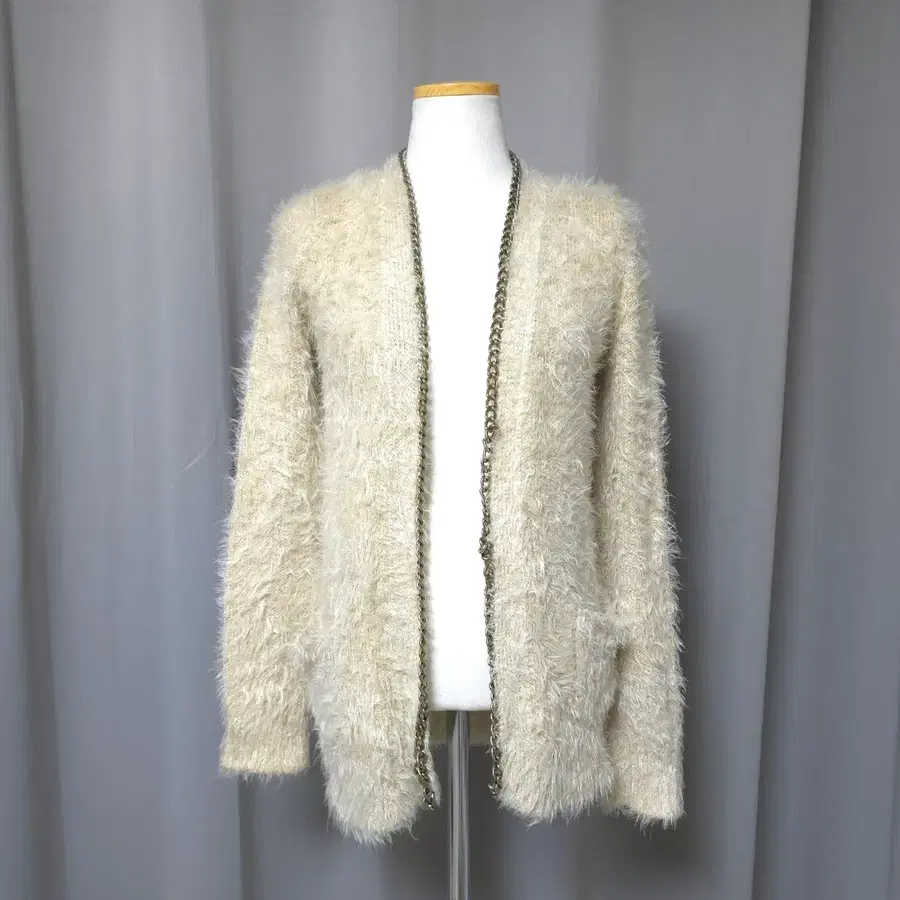 SISLEY 시슬리 울혼방 퍼 가디건 ONE SIZE