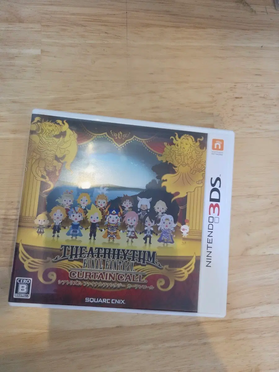 닌텐도 3DS 시어트리즘 파이널 판타지 커튼콜 일판 한글x