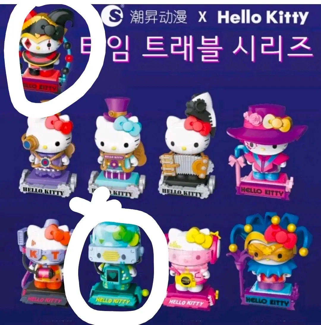 키티 타임테이블 피규어